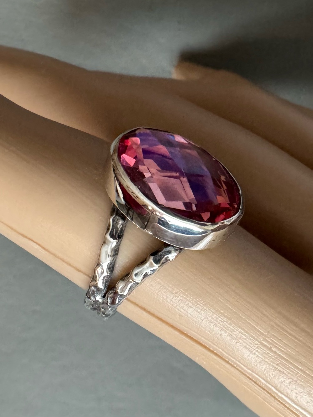 Lori Bonn Sterling Silver Doublet Ring - Picture 7 of 7